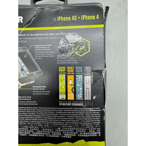 Griffin Survivor Case For iPhone 4S & iPhone 4 purple READ - Picture 2 of 7